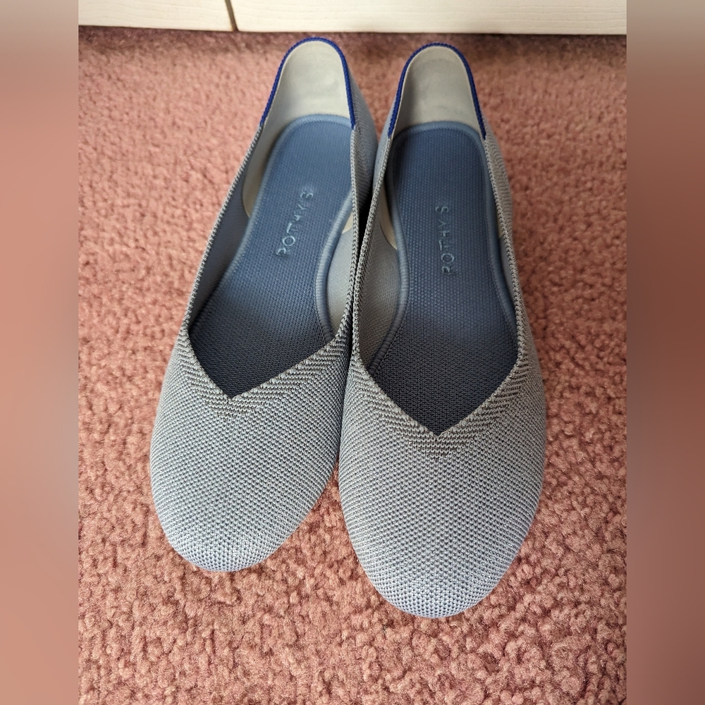 Something Blue flats Rothy's